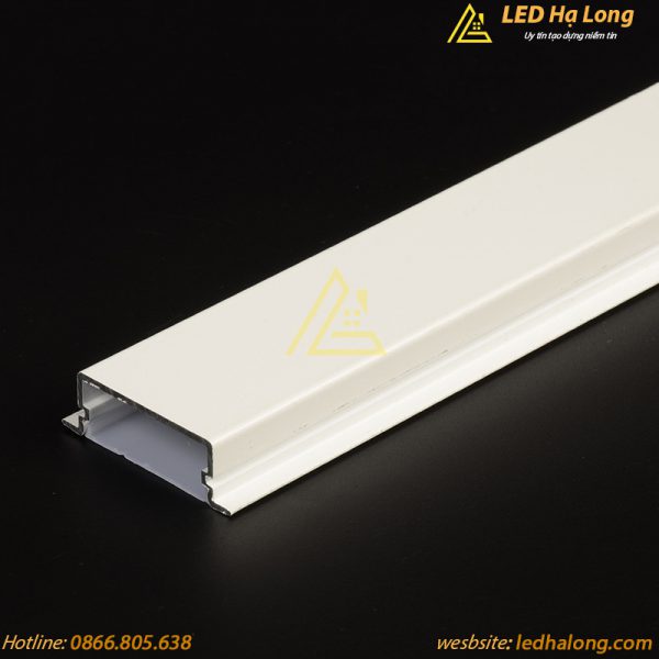 thanh nhôm đèn led lắp âm t3110