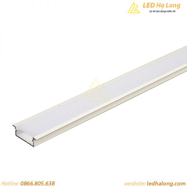 thanh nhôm đèn led lắp âm T3010