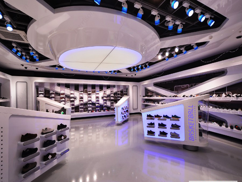 thiết kế chiếu sáng cho showroom cửa hàng thời trang